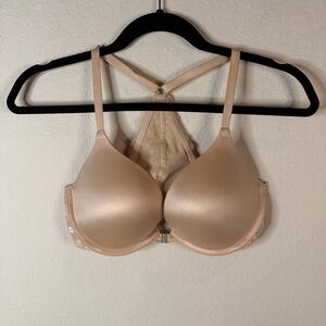 PINK Victoria's Secret Nude Racerback Bra 34D